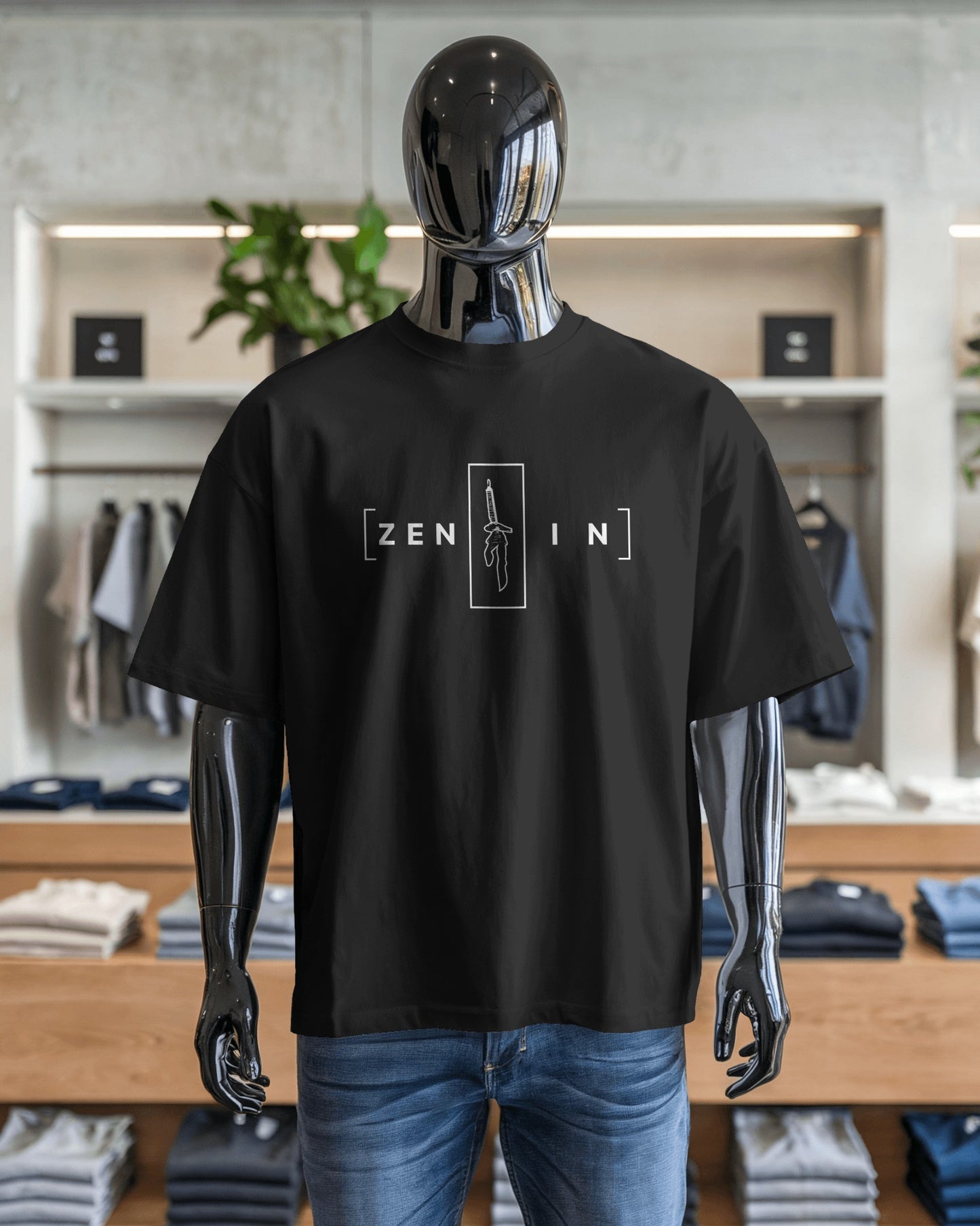 ujutsu Kaisen Zenin Clan Oversized Streetwear Tee