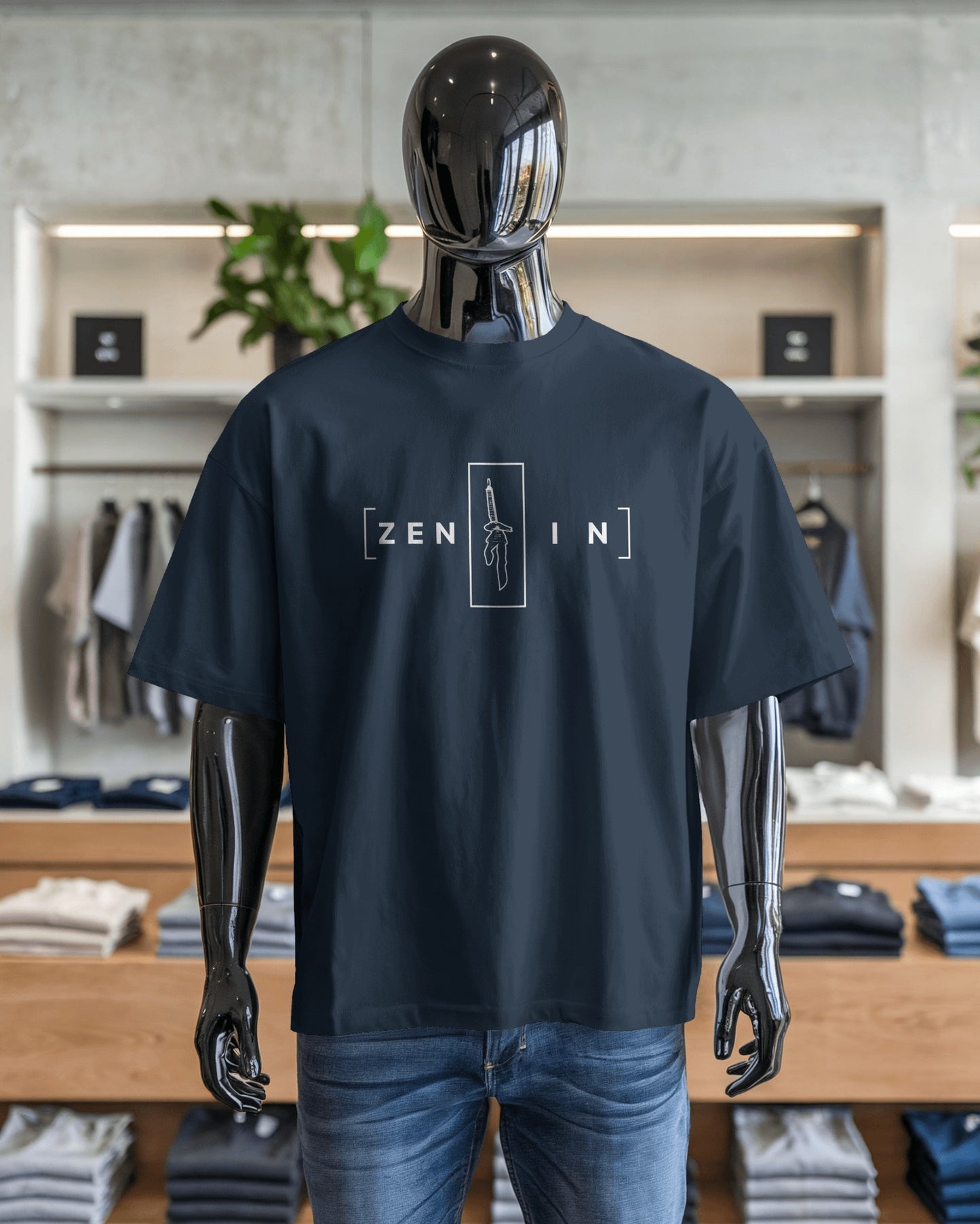 ujutsu Kaisen Zenin Clan Oversized Streetwear Tee