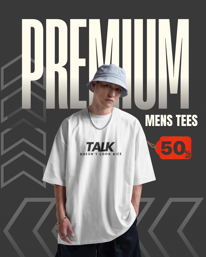 Men's Oversized Tees