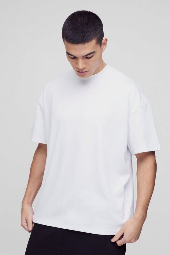 Premium Oversized plain white tee