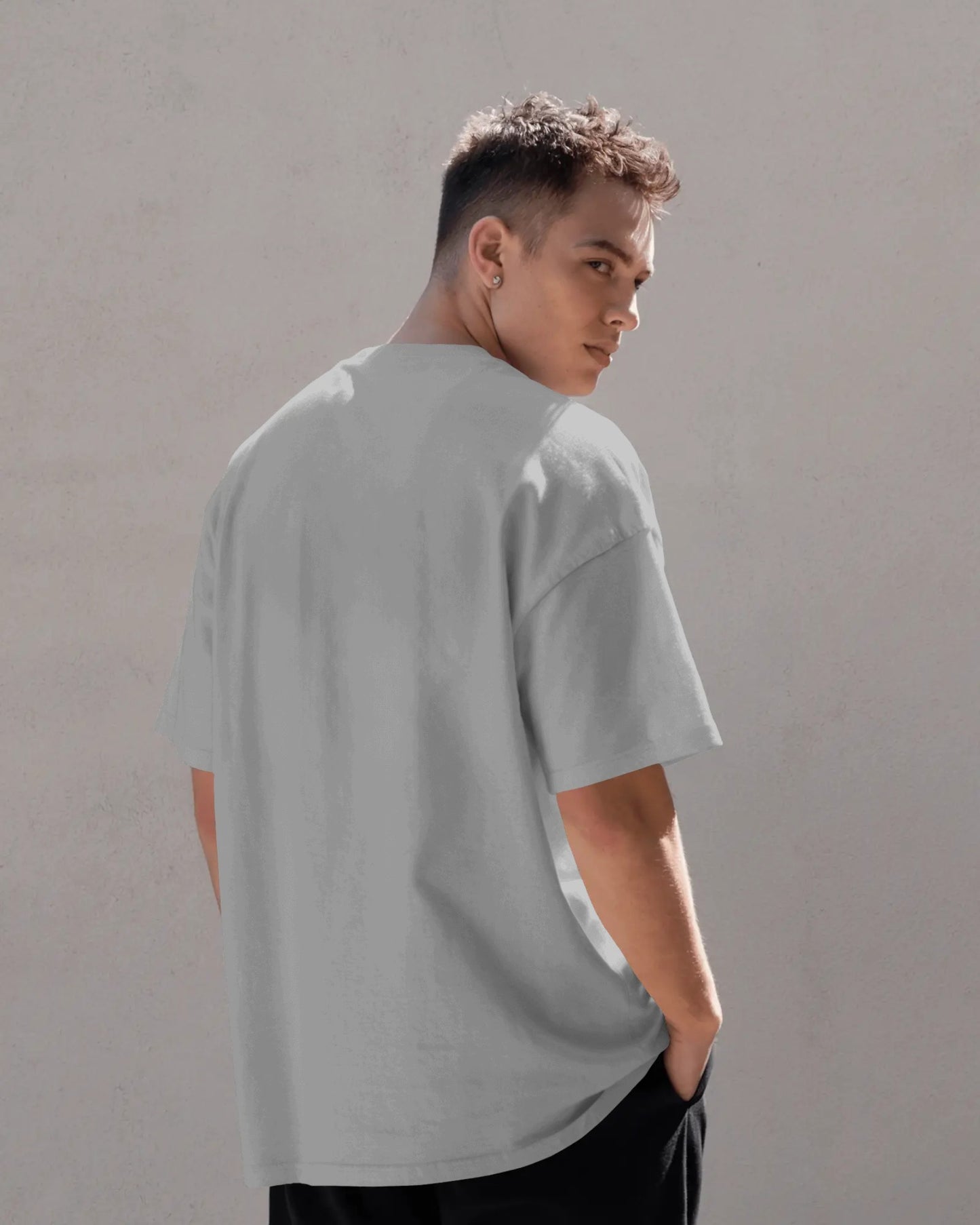Unisex "Stranger Things" Oversized Round Neck T-Shirt