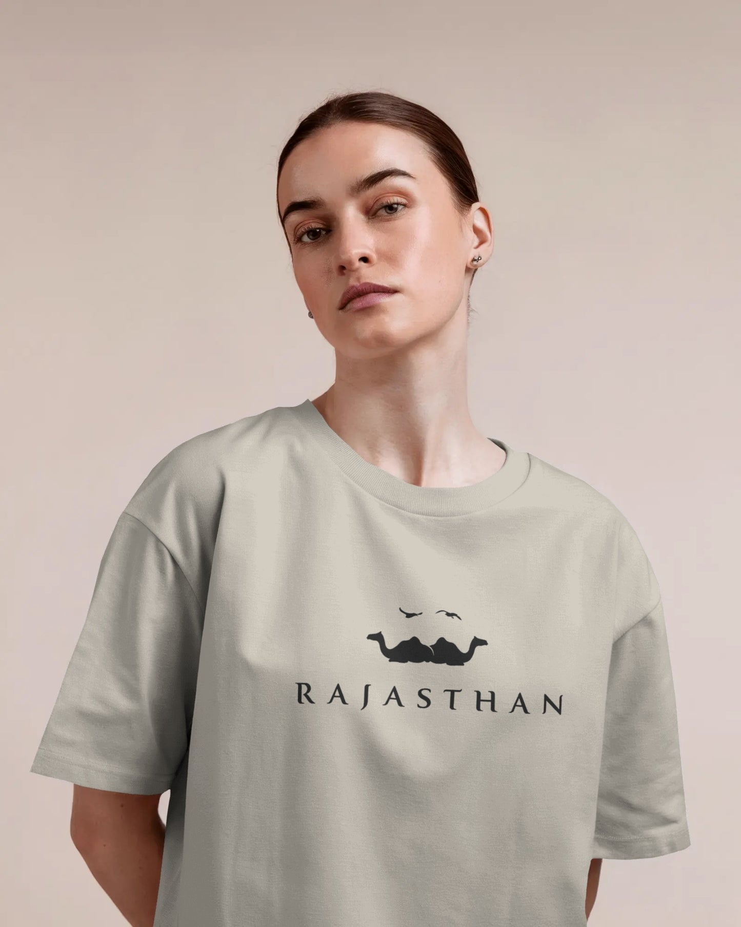Rajasthan Oversized Graphic T-Shirt – Minimal Streetwear Tee