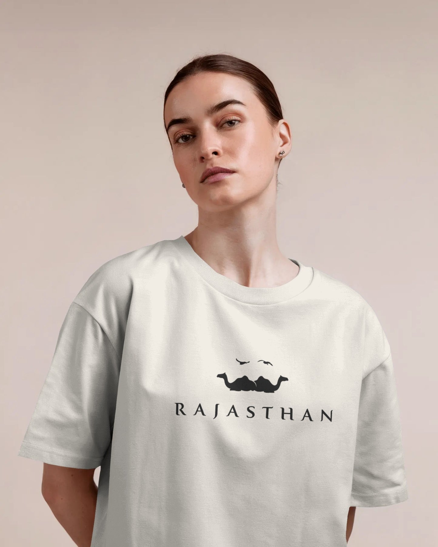Rajasthan Oversized Graphic T-Shirt – Minimal Streetwear Tee