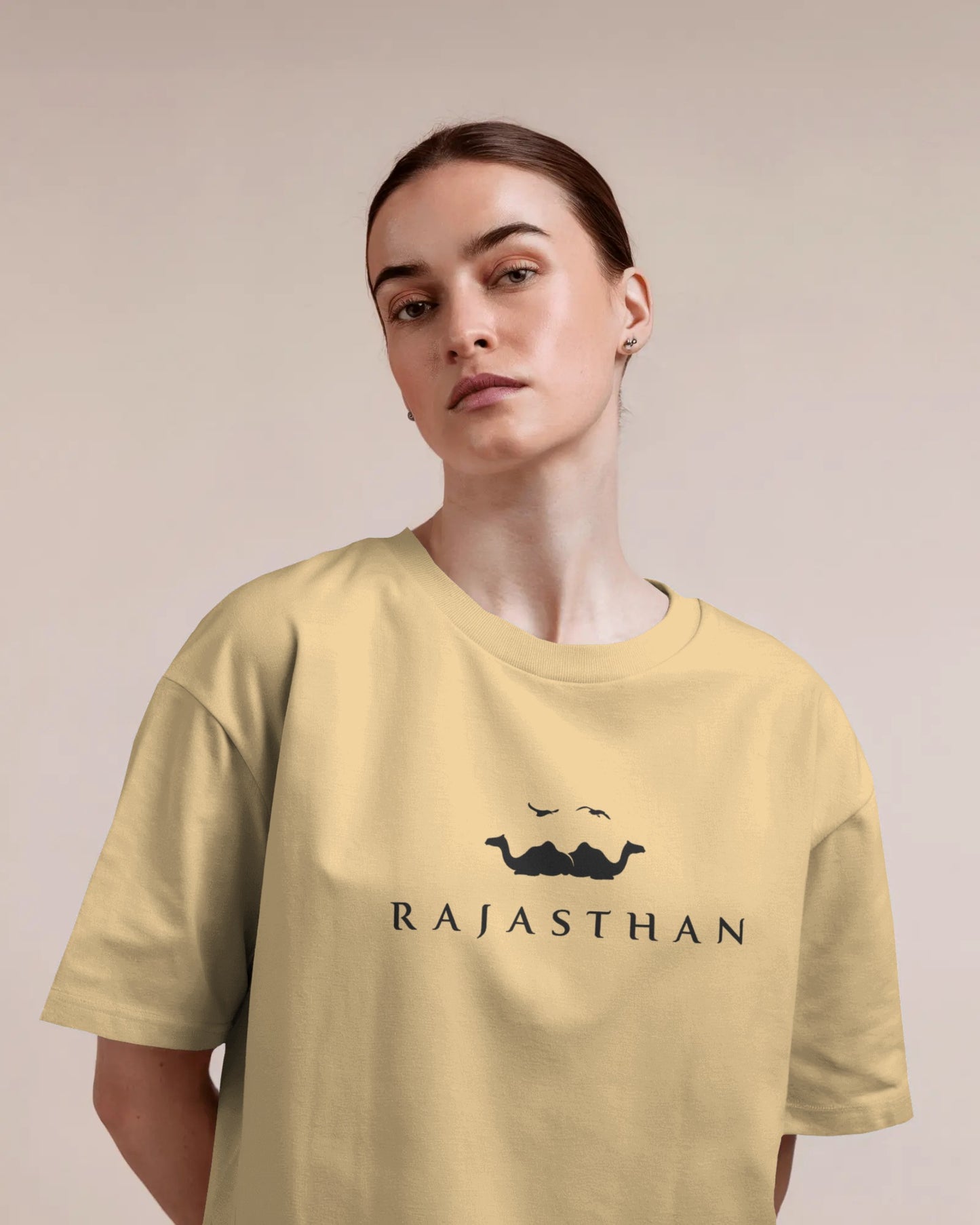 Rajasthan Oversized Graphic T-Shirt – Minimal Streetwear Tee