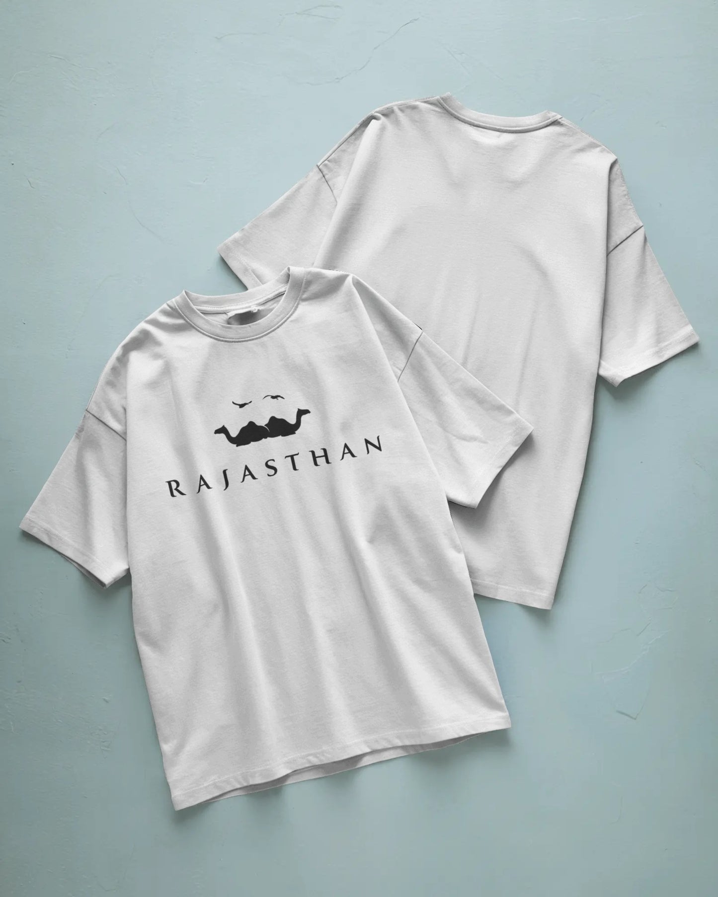 Rajasthan Oversized Graphic T-Shirt – Minimal Streetwear Tee