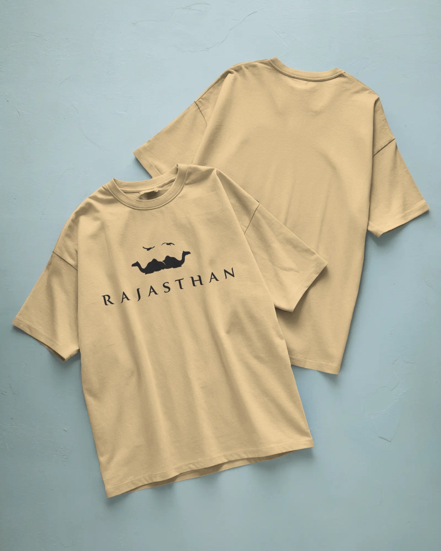 Rajasthan Oversized Graphic T-Shirt – Minimal Streetwear Tee