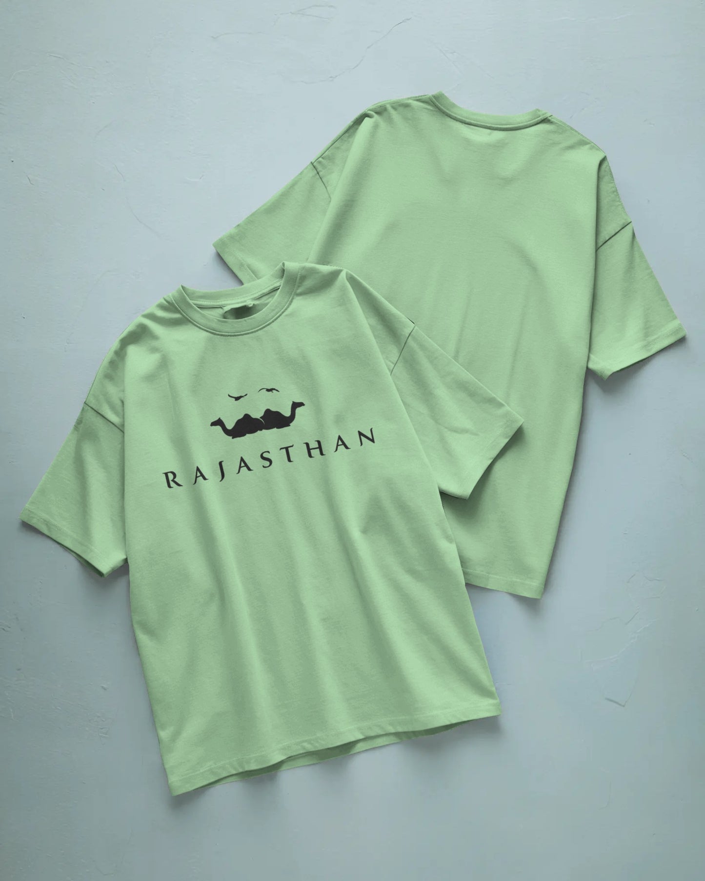 Rajasthan Oversized Graphic T-Shirt – Minimal Streetwear Tee